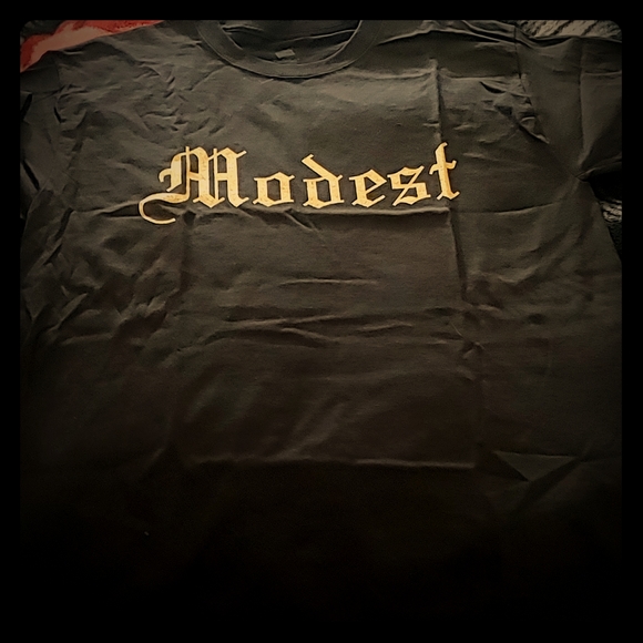 Other - "Modest" Black Men's t-shirt